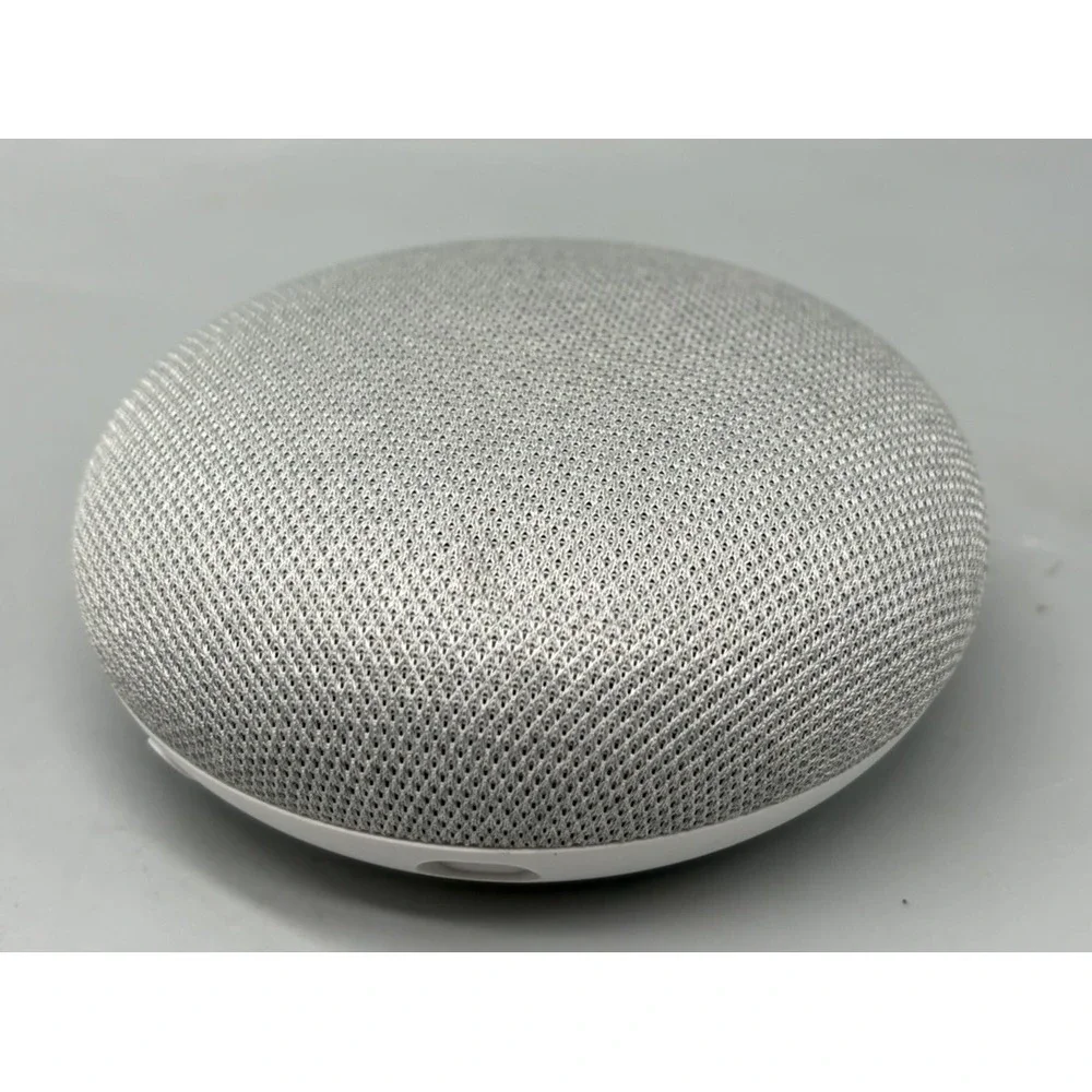 Google Home Mini Smart Speaker Assistant - Chalk (1st Gen) - Tested